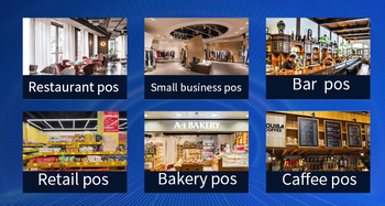 1/2GB RAM Mobile POS Android Terminal with Restaurant POS Software and Built-in Receipt Printer