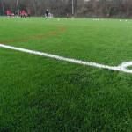 Sports Non Infill Artificial Grass Soccer Field Envrionmental Protection