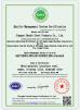Jiangsu Shoufu Steel Products Co., Ltd. Certifications