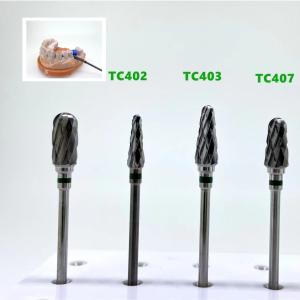 Quality Plain Cut Tungsten Carbide Burs Dental Diamond Burs For Grinding And Polishing wholesale