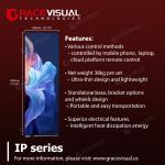 Versatile Mounting Ultra-Light 35 kg Indoor LED Panel - 3840 Hz Buttery-smooth