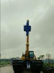 Hydraulic Vibrating Pile Driver For Waterbodies Construction