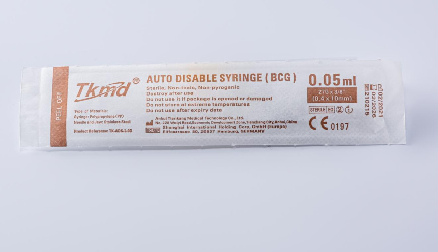 Sterile Disposable Auto Disable Auto Injection Syringe With Needle 1ml 5ml 10ml
