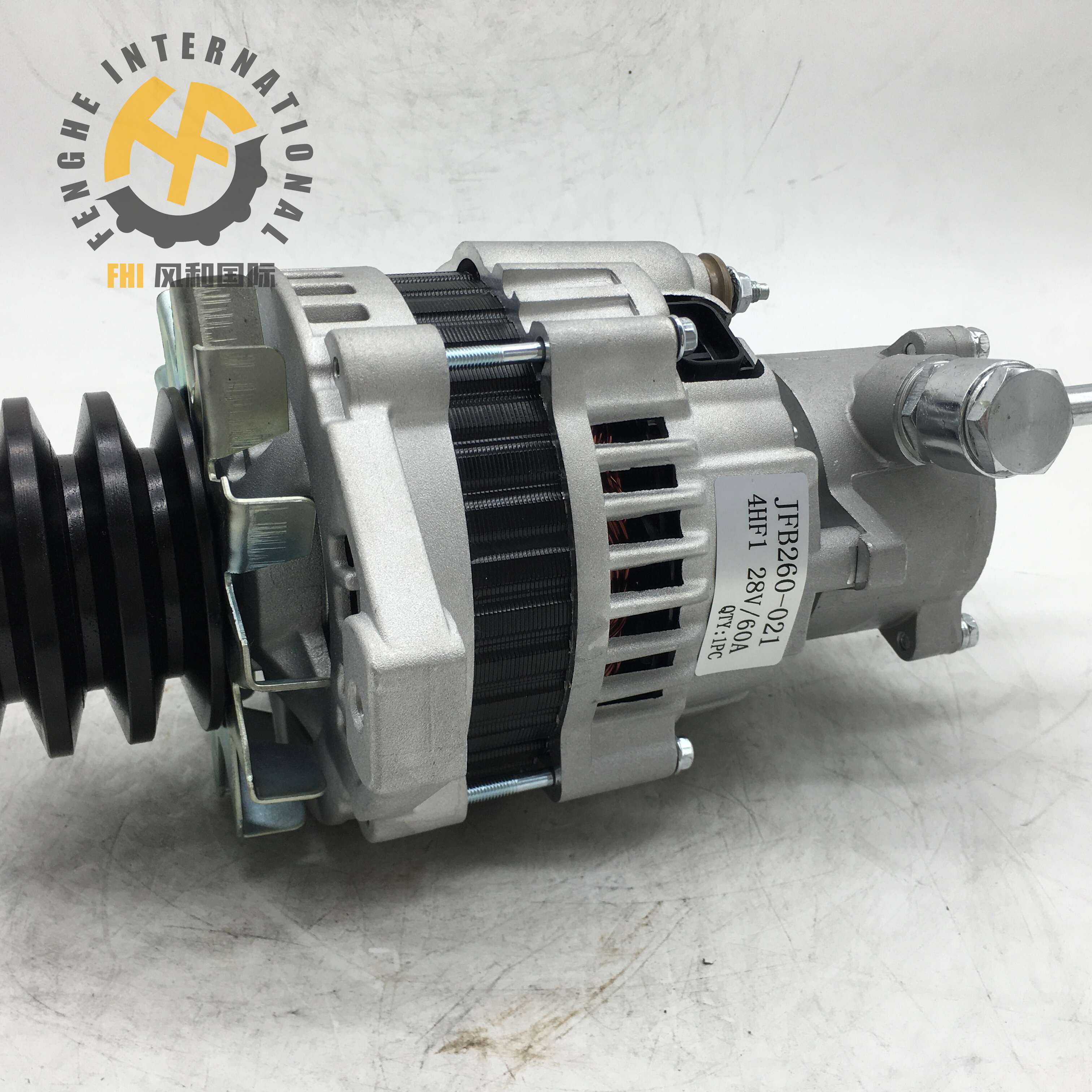 8971443921 Isuzu Car Alternator , 24V 50A 8971701602 4HF1 Alternator