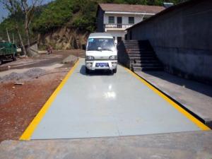 Quality SCS 3x10m 30 Ton Industrial Truck Scales 150%FS Overload Electronic Vehicle Weighing Systems wholesale