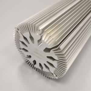 Quality Round Aluminum Radiator Sunflower Aluminum Heatsink For Led Light wholesale