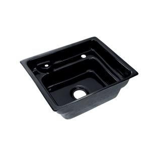 Quality Black Ceramic shampoo bowl wash basin for beauty wholesale