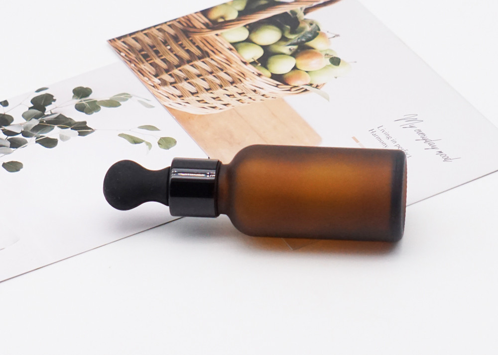Empty Glass Dropper Bottle Various Colors Essential Oil Bottle With Different Droppers
