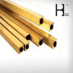 Golden Wear Resistant Hollow Brass Tube C38500 8mm Brass Pipe