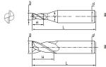 0.5mm-20mm Carbide Radius Endmill S50 Carbide Milling Bits For Stainless Steel