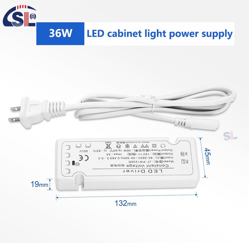 Plug In Connection 12V Power Driver Constant Voltage for Dupont Interface LED Lighting