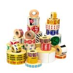 Supermarket Retail Shelf Labels CMYK Blank Price Stickers