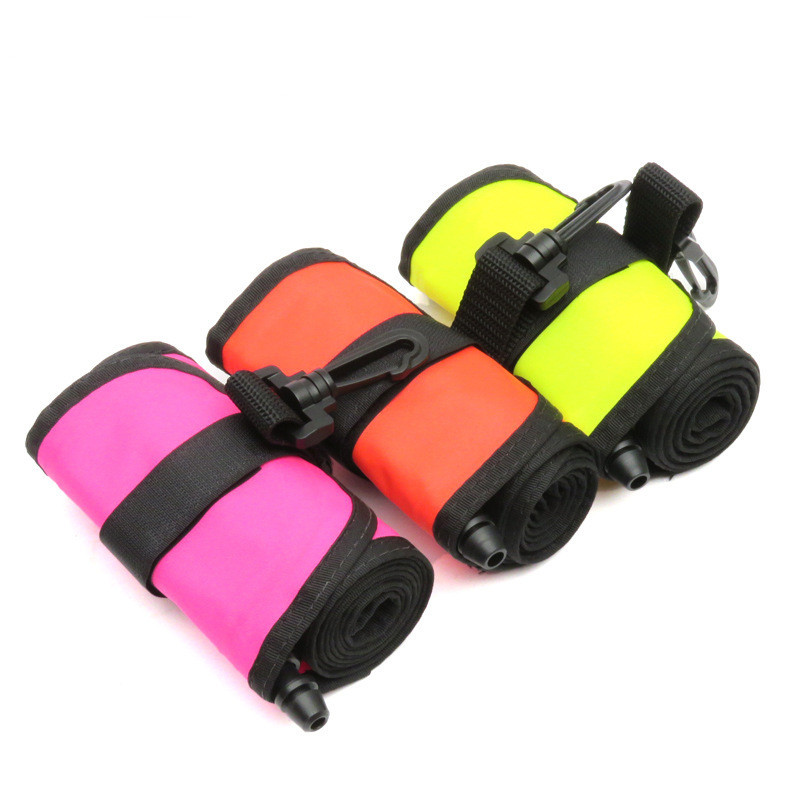 Composite Nylon Scuba Diving Accessories DSMB And Reel With Vent Valve