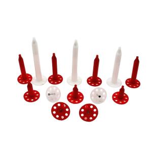 Quality HDPE Plastic Insulation Nail Thermal Insulation Fasteners Foam Insulation Fasteners wholesale