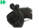 Silky Straight Human Hair Extensions , 100 Unprocessed Virgin Brazilian Hair