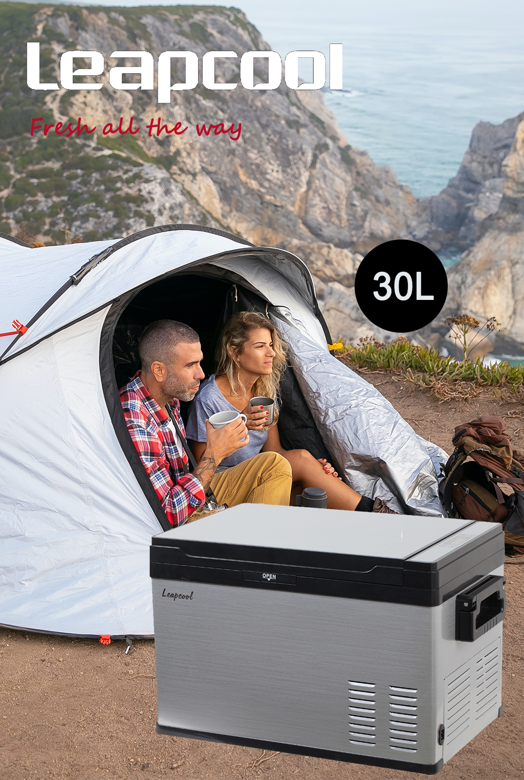 Car Fitment Cooler Freezer For Camping Car Fridges Compressor Refrigerator
