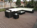 9pcs garden cane furniture All Weather Wicker Patio Furniture