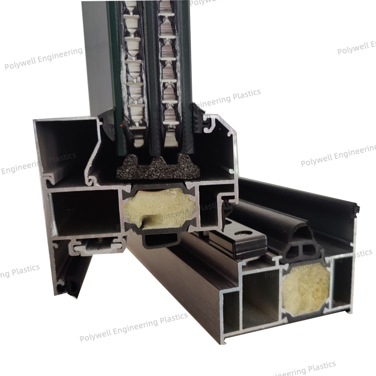 Customized Polyamide Bar for Aluminum System Window Profile Heat Insulation Extrusion Profile