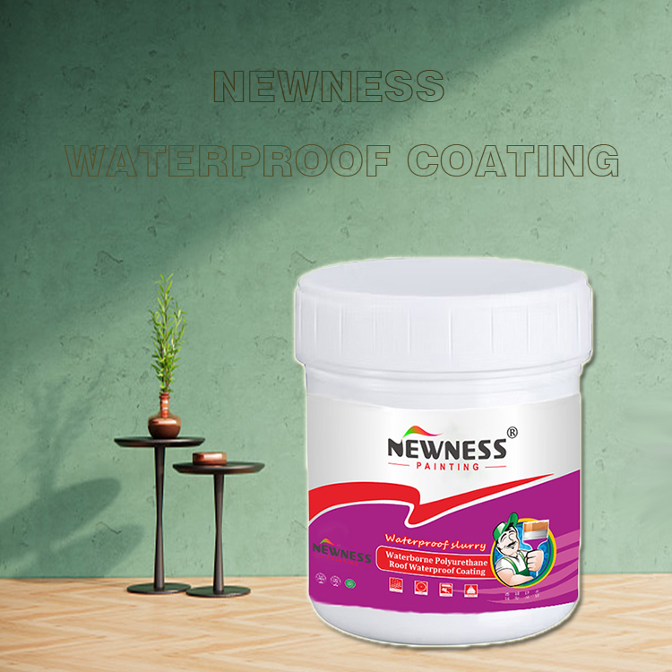 Polyurethane Paint Waterproof Coating Solid content 65% at least for Brush Application