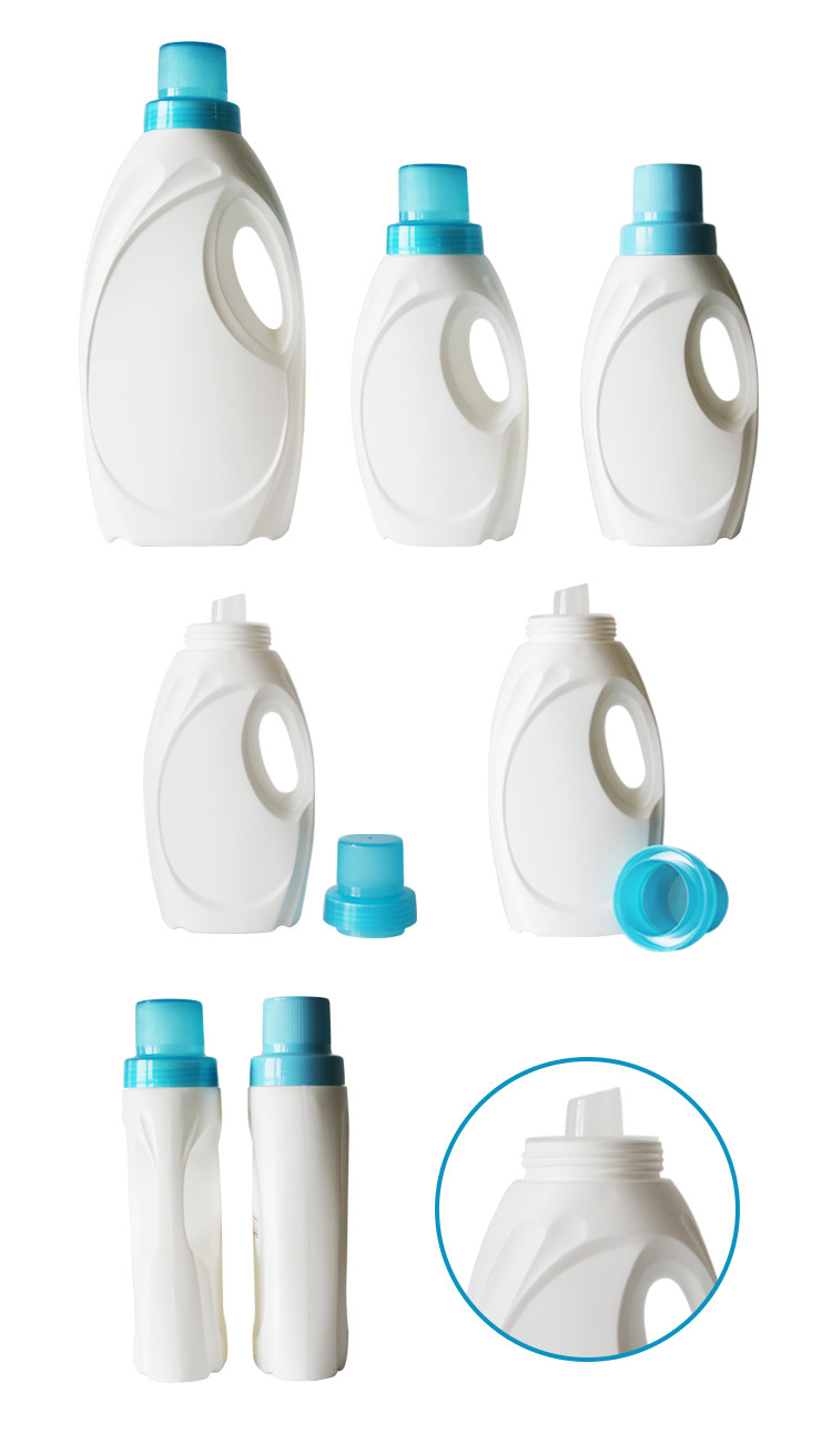Plastic Washing Liquid Laundry Detergent Bottle Screw Cap OEM ODM