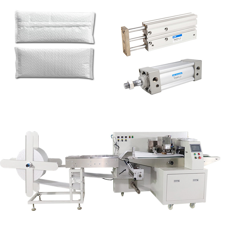 Multifunctional Horizontal Film Packaging Machine Servo Control Air Bubble Film