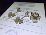 Van Cleef Sweet Alhambra Earrings , White Mother Of Pearl Earrings With Round