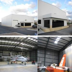 Quality Lightweight Steel Structure Hangar Fireproof Large Span Metal Aircraft Hangars wholesale