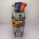 180L Customizable Steel Shopping Cart Supermarket Warehouse Shopping Trolley CE