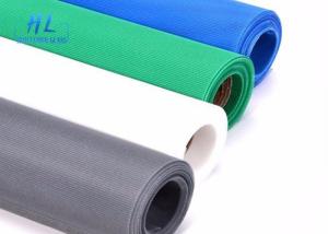 China 16*16 Mesh Polyester Insect Screen Roll White Gray Blue Green Color Optional on sale