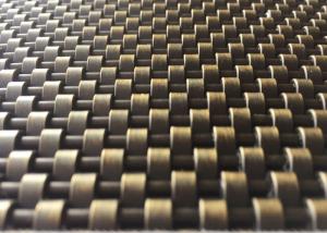 Quality 4mm Architectural Metal Mesh Stainless Steel Bronze Color For Ceilings Fabric wholesale