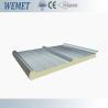 Buy cheap 1000MM width 50mm thick fire proof fast installation PIR sandwich roof panels from wholesalers