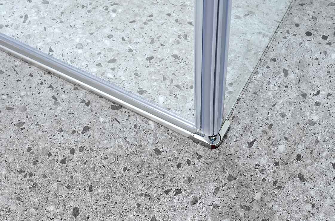 Elegant Corner Shower Enclosure With 8mm Tempered Glass And Hinge