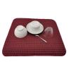 Buy cheap Tableware Protector Red Grid Kitchen Utensil Dish Drying Mat Quick Dry from wholesalers