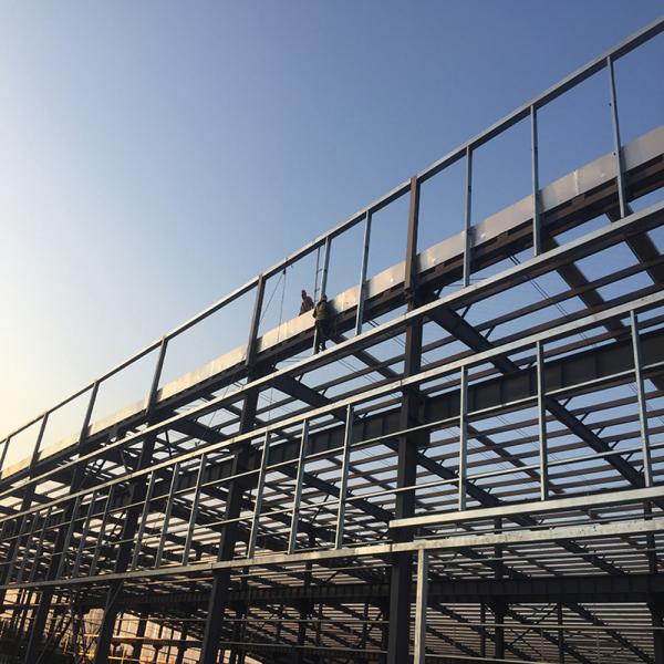 Prefab Steel Structure Factory Weather Resistance Steel Frame Industrial
