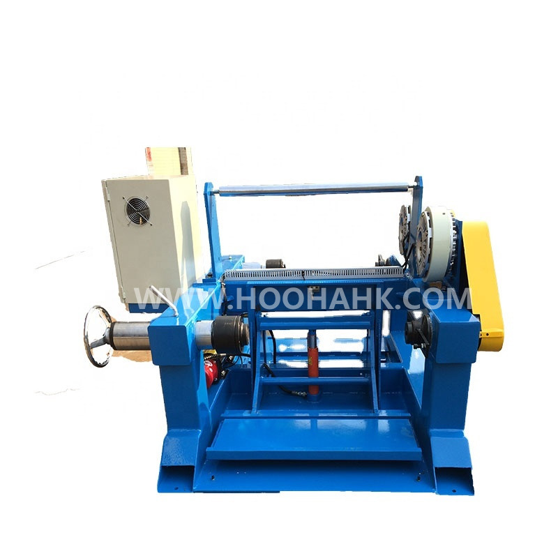 Wire And Cable 630-1250mm Shaftless Magnetic Powder Pay Off Rack Take Up Machine