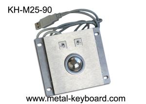 Quality Rugged Industrial Trackball Mouse , IP65 Waterproof 25MM Metal Laser Trackball wholesale