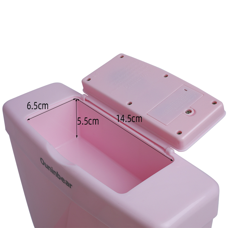 Pink Eco friendly PP Baby Potty Training Toilet with EN71 Certificate