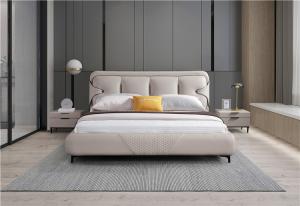 Quality Leather Headboards Hotel Luxury Bed wholesale