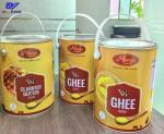 5000ml Printed Food Bucket Packaging Hygienic Sterilization 20L Metal Pail