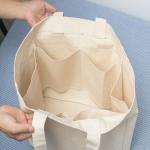 Sustainable Natural Color 6oz Canvas Cotton Tote Bag