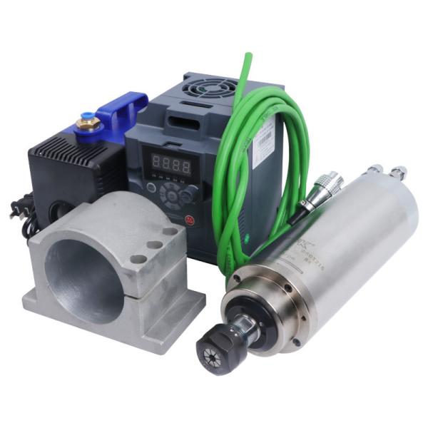 2.2kw Water Cooled Spindle for Wood Carving at 24000rpm in Building Material
