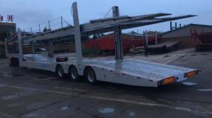 Quality 3 Axle Car Carrier Trailer Auto Truck Trailer with 12 Tires and Jost E100 Landing Gear wholesale