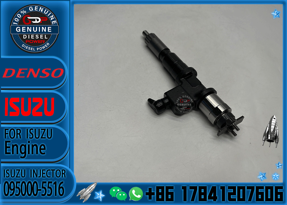 High quality common rail fuel injector 095000-5516 8-97603415-7 8976034157 with stock available and fast delivery