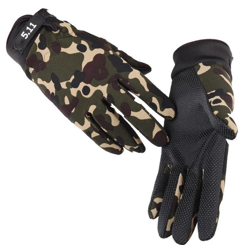 Wholesale Outdoor Sport Motorcycle Gloves Anti-Slip Touch Screen Full Finger Glove