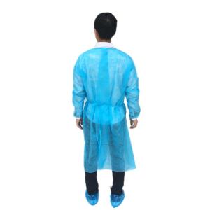 Quality Waterproof Non Woven Disposable Surgical Gowns Blue CE ISO wholesale