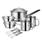 304 Stainless Steel Outdoor Multifunctional Multi Person Camping Picnic Set