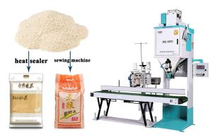 Quality Soya Rice Weighing Coffee Beans Packaging Machine 240 Bags / H 50kg CCPTI wholesale