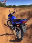 Off-Road Dual Sport Mini Dirt Bike Motor Black Motorcycle Pocket 200-250cc
