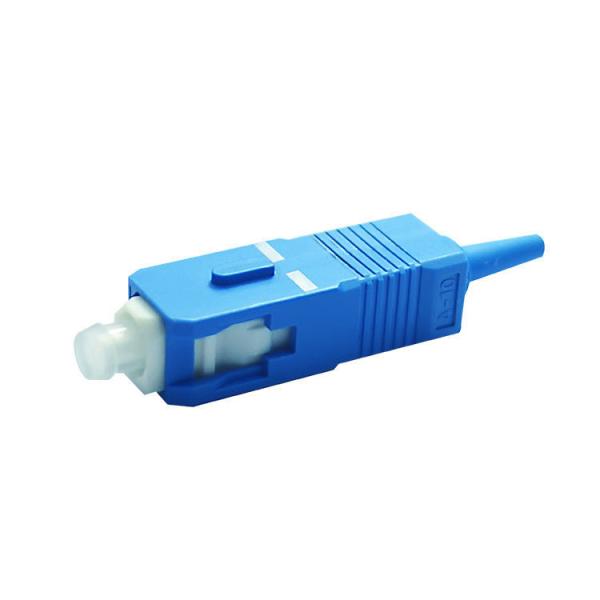Housing SC / UPC Industrial Fiber Optic Connectors , FTTH Sc Single Mode Fiber