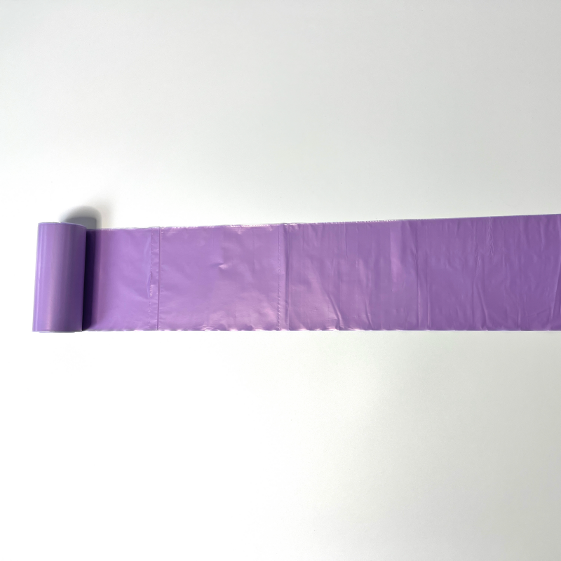 Black Plastic High Density Liner Trash Garbage Bag with Offset Printing
